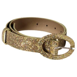 Glitterbälte Guld