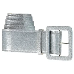 Glitterbälte Silver