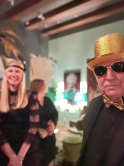 Glitterfluga Guld