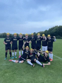Glitterhatt Guld