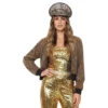 Glitterjacka Guld
