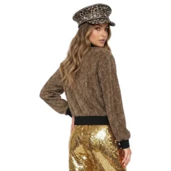 Glitterjacka Guld