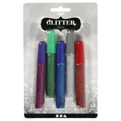 Glitterlim Mixade Färger
