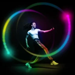 Glow Dansboll med LED Färgskiftande