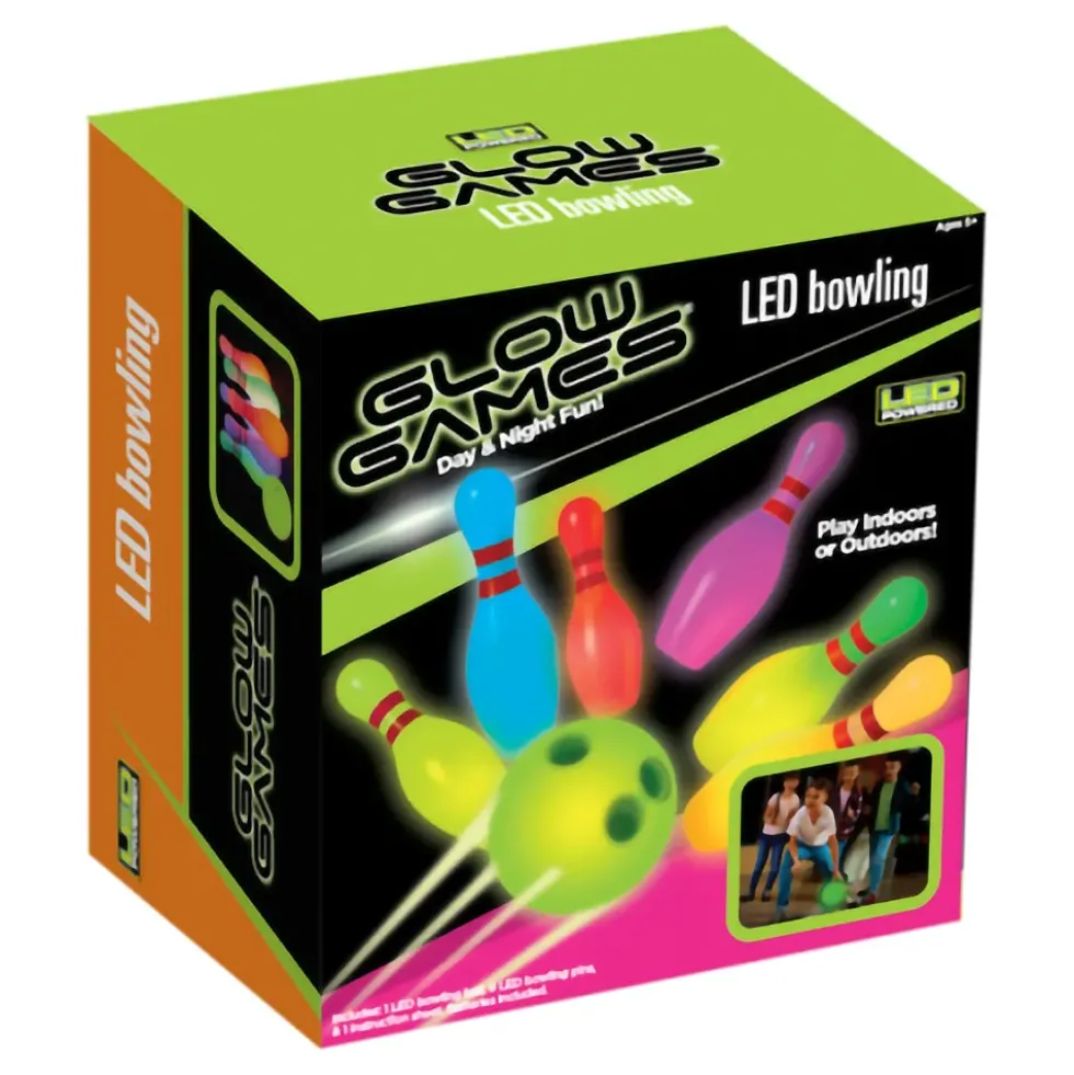 Glow Games Light Up Bowling Set