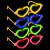 Glowsticksglasögon Hjärtan