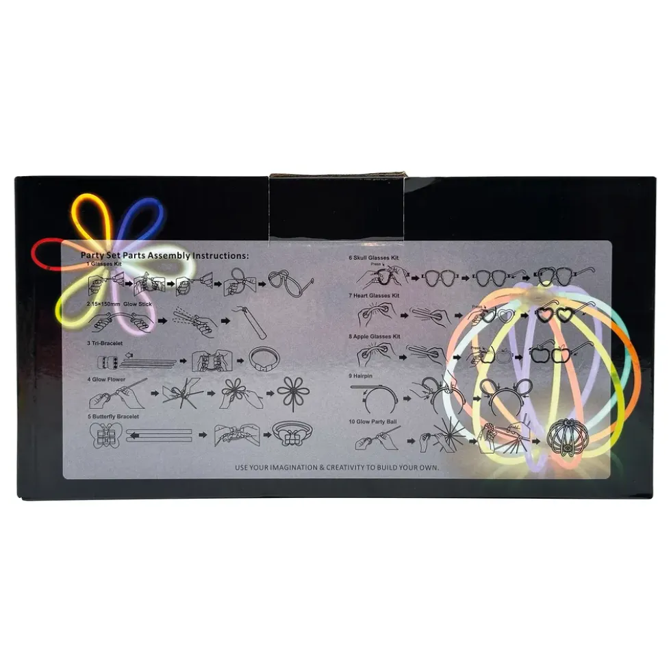 Glowsticks Partypack Mega