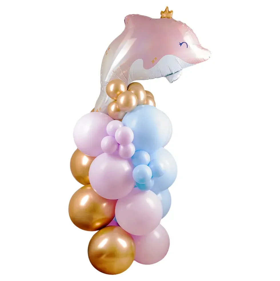 Glowy Dolphin Barn Ballongkit