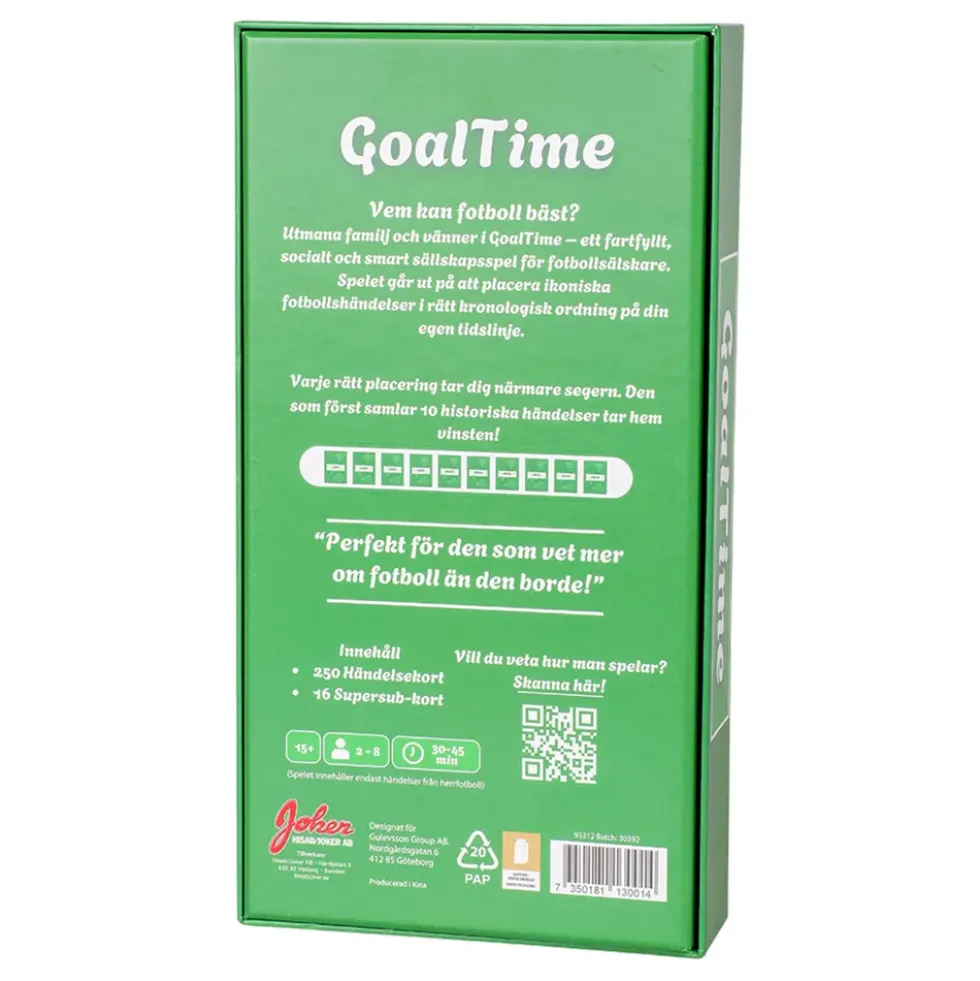 GoalTime Sällskapsspel