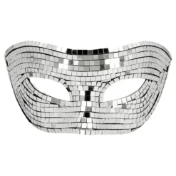 Ögonmask Disco Silver