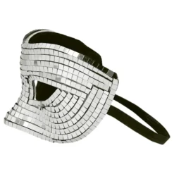 Ögonmask Disco Silver
