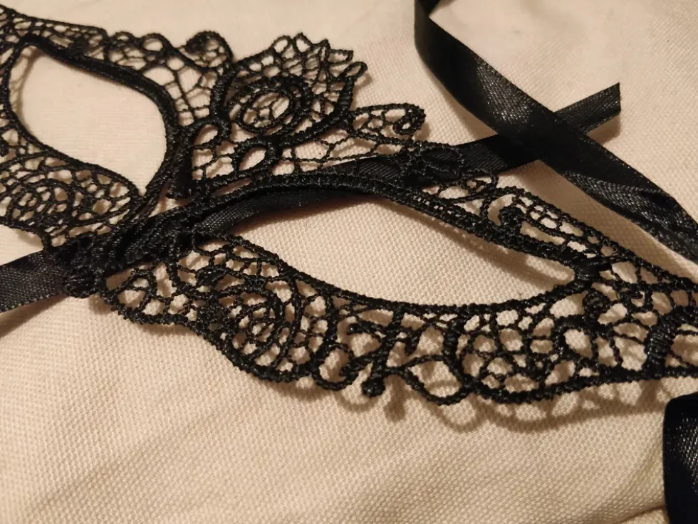 Ögonmask Filigree Svart