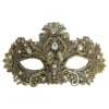 Ögonmask med Strass Guld