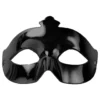 Ögonmask Metallic Svart
