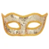 Ögonmask Paljett Venice Guld