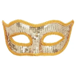 Ögonmask Paljett Venice Guld