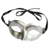 Ögonmask Silver Metallic