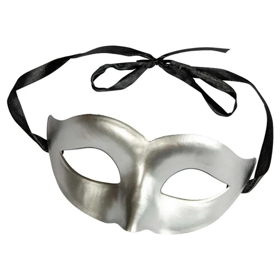Ögonmask Silver Metallic