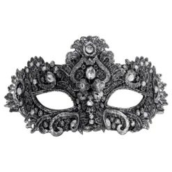 Ögonmask Strass Silver