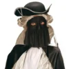 Ögonmask Svart med Slöja