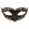 Ögonmask Svart/Silver
