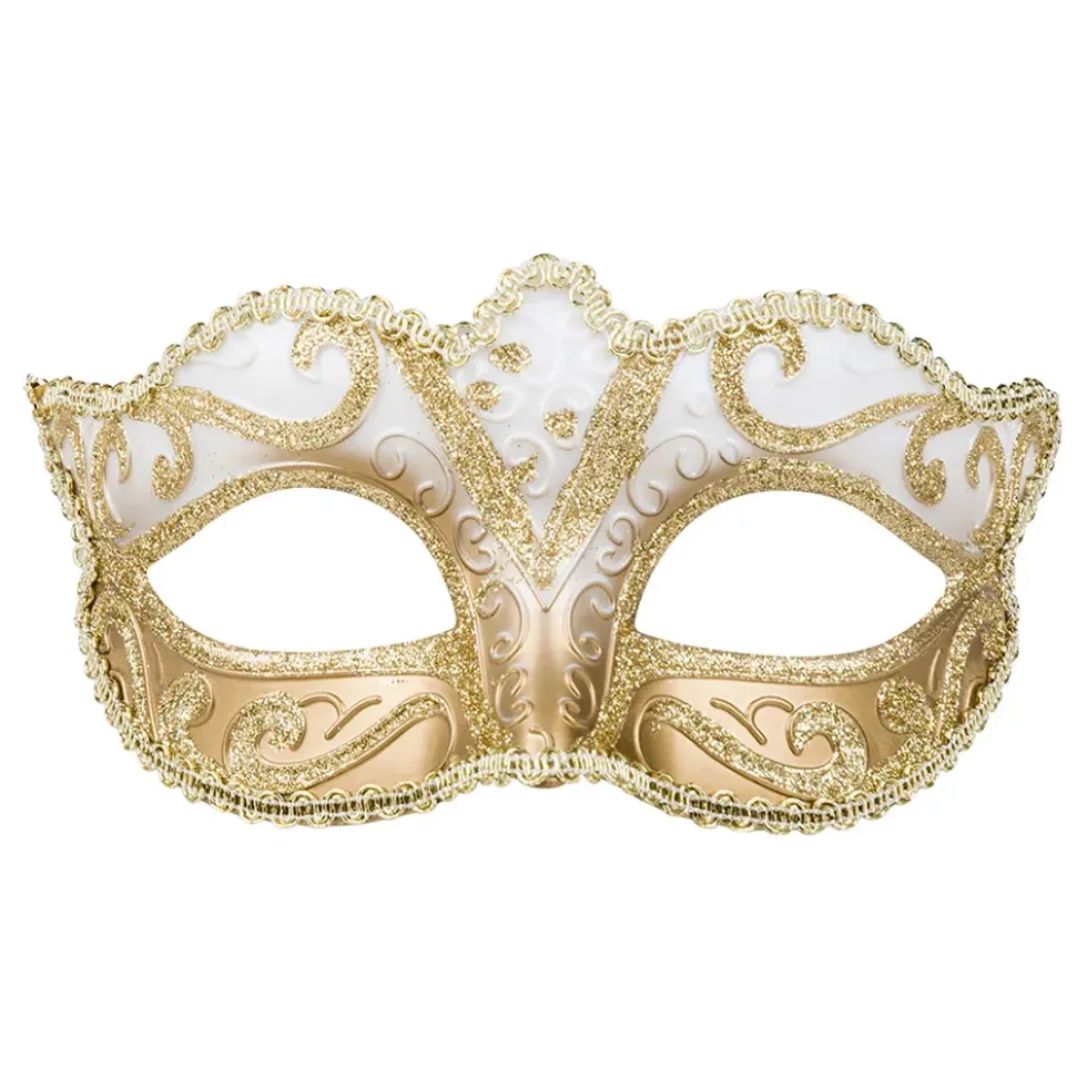 Ögonmask Venice Guld