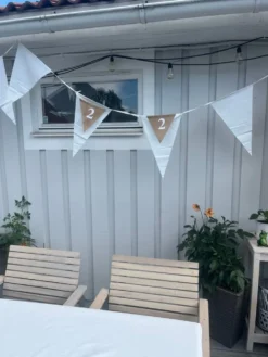 Gör Det Själv Jute Banderoll