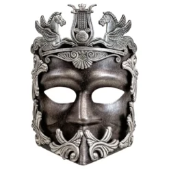 Grekisk Mask Silver