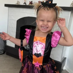 Greta Gris Halloween Klänning Barn Maskeraddräkt