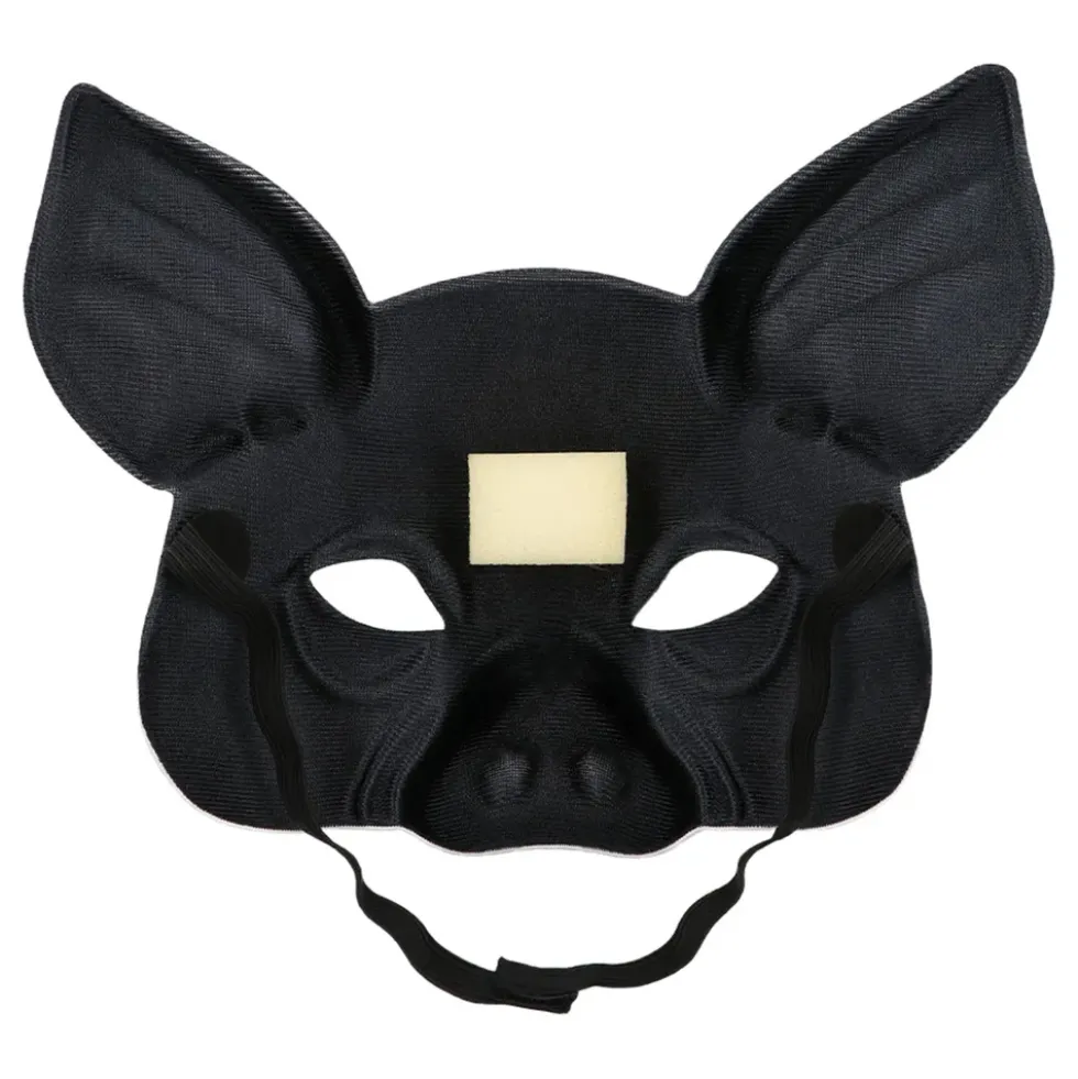 Gris Halvmask