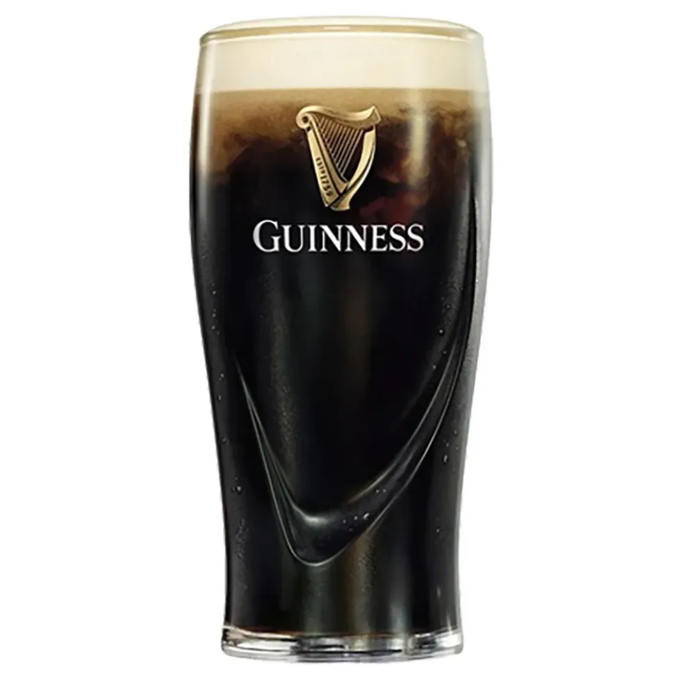Guinness Relief Ölglas