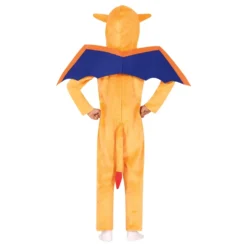 Gul Drake Barn Maskeraddräkt