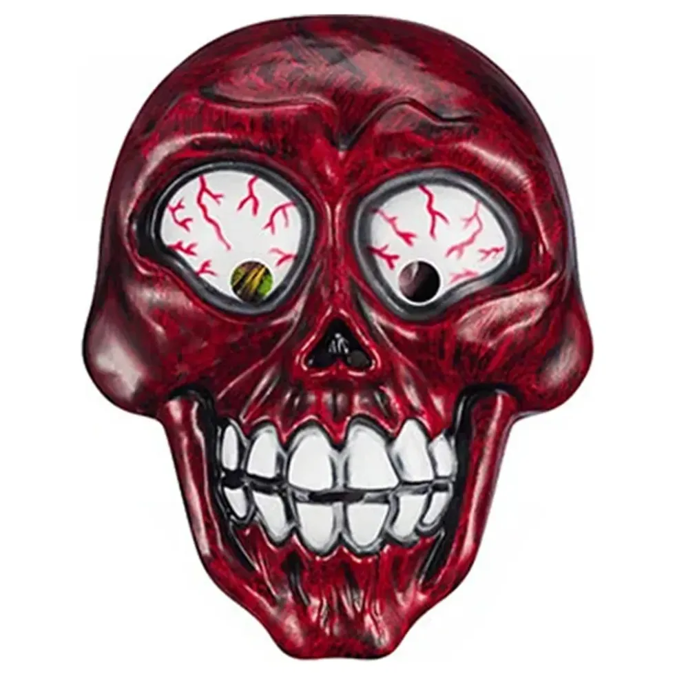 Halloweenmask med Godis