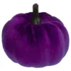 Halloweenpumpa i Sammet Mini Lila