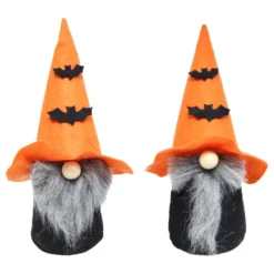 Halloweentomte Stående med Fladdermöss