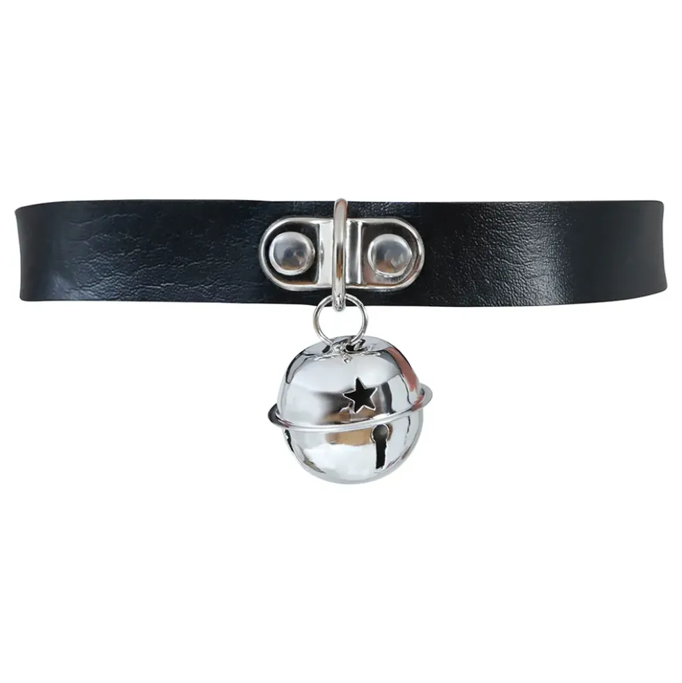 Halsband Choker med Bjällra