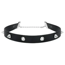 Halsband Choker med Nitar