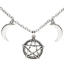 Halsband Halvmånar & Stjärna