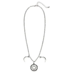Halsband Halvmånar & Stjärna
