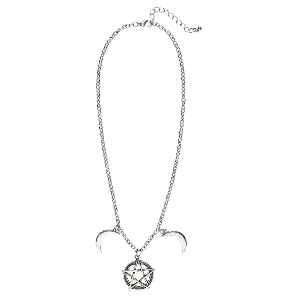 Halsband Halvmånar & Stjärna