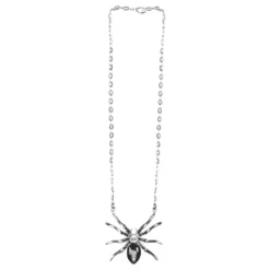 Halsband i Metall Spindel