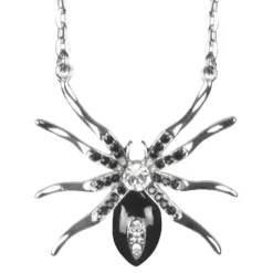 Halsband i Metall Spindel
