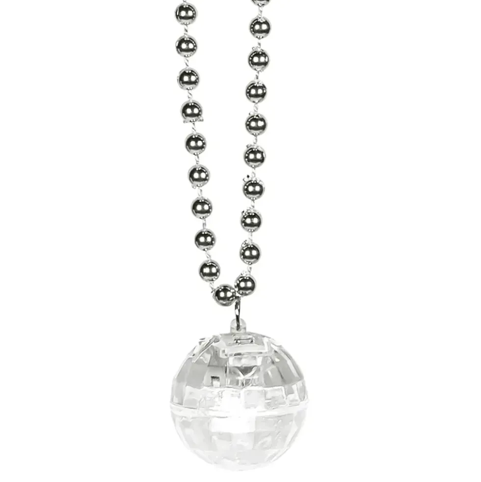 Halsband med LED Discokula