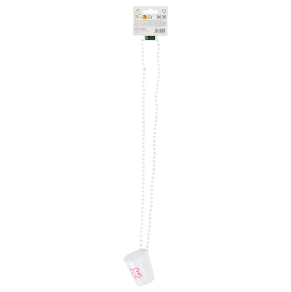 Halsband med Shotglas Bride
