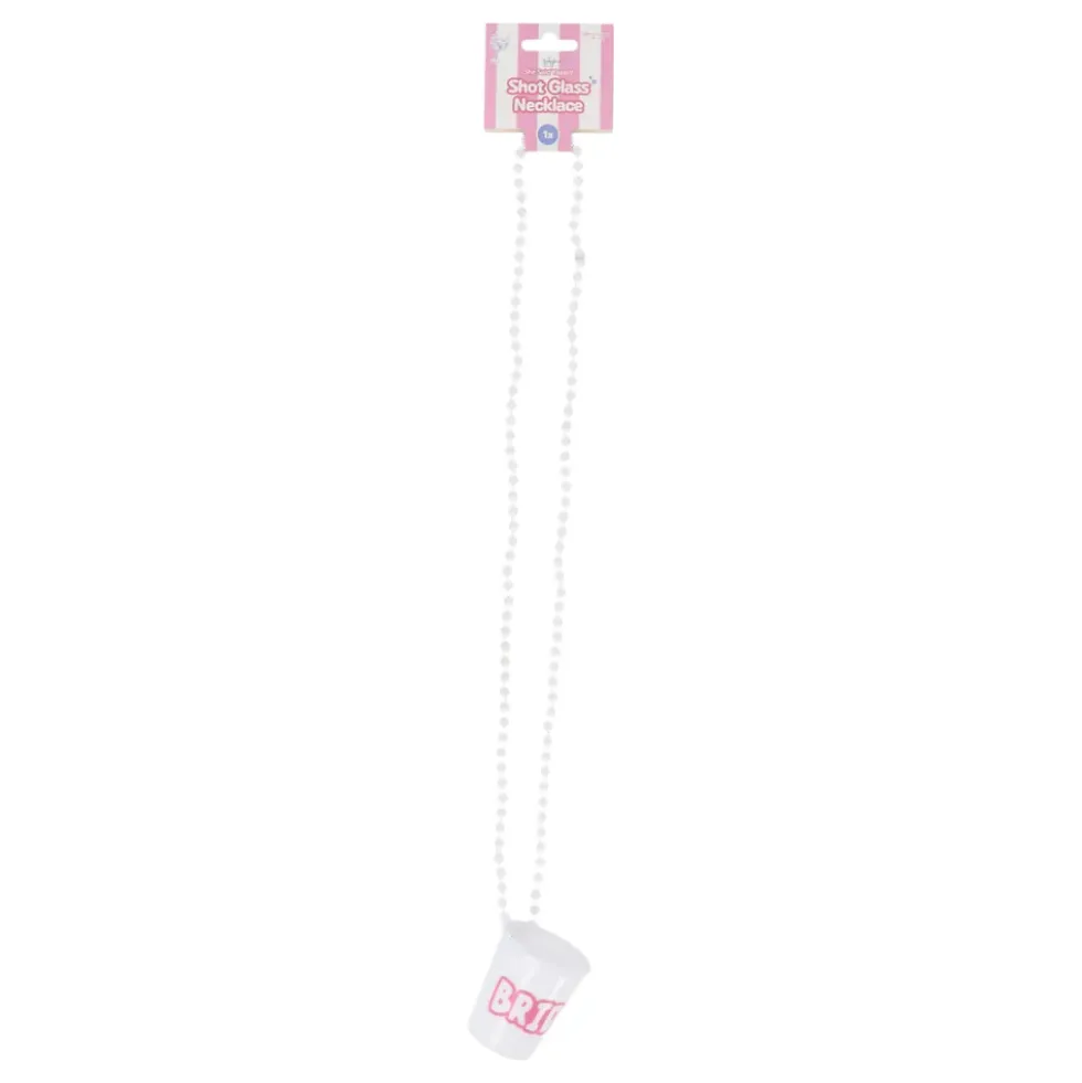 Halsband med Shotglas Bride