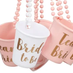 Halsband med Shotglas Bride to Be