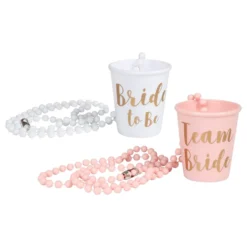 Halsband med Shotglas Bride to Be