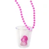 Halsband med Shotglas Rosa Penis