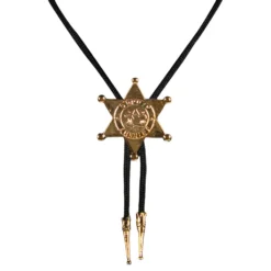 Halsband Sheriffstjärna Guld
