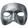 Halvmask Silver
